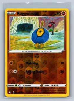 Roggenrola 086/203 Common Evolving Skies Pokemon Reverse Holo NM/M 701c-30 - Image 1