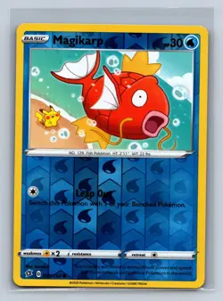 Magikarp 039/192 Common Rebel Clash Pokemon Reverse Holo NM/M 709d-1 - Image 1