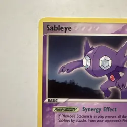 Pokemon 22/108 Sableye Power Keepers Non-Holo Rare - Image 2