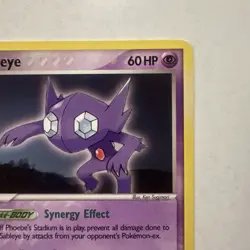 Pokemon 22/108 Sableye Power Keepers Non-Holo Rare - Image 3
