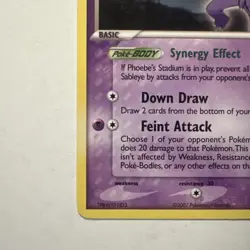 Pokemon 22/108 Sableye Power Keepers Non-Holo Rare - Image 4