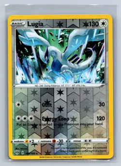 Lugia 140/189 Rare Darkness Ablaze Pokemon Reverse Holo NM/M 708b-8 - Image 1