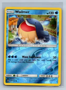 Wailmer 39/168 Common Celestial Storm Pokemon Reverse Holo NM/M 709d-47 - Image 1