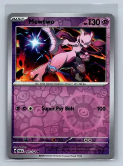 Mewtwo 59/142 Uncommon Stellar Crown Pokemon Reverse Holo NM/M 701d-15 - Image 1