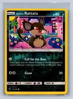 Alolan Rattata 84/168 Common Celestial Storm Pokemon Reverse Holo NM/M 709b-32 - Image 1