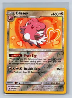 Blissey 102/145 Guardians Rising Pokemon Reverse Holo NM/M 701b-10 - Image 1