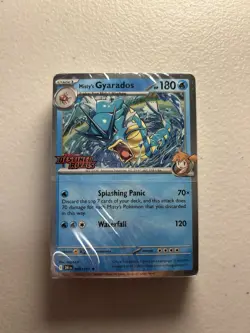 Pokemon Misty’s Gyarados 049/182 Destined Rivals Battle Deck SEALED - Image 1