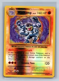Machamp 59/108 Holo Rare Evolutions Pokemon Reverse Holo NM/M 701b-38 - Image 1