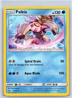 Palkia 24/73 Holo Rare Shining Legends Pokemon Holo NM/M 624b-55 - Image 1