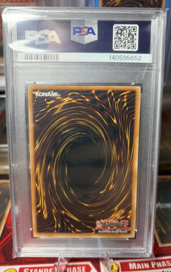 Konami Yu-Gi-Oh! TCG [PSA7] Blue-Eyes White Dragon SKE-001 1st Ed. 2004 graded - Image 3
