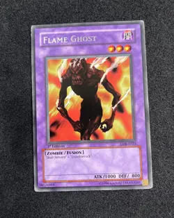 Flame Ghost lob-e023 1st Edition (MP) Rare Yu-Gi-Oh! - Image 1