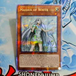 Yugioh Asian English Maiden Of White CR07-AE070 QCSE Original - Image 1