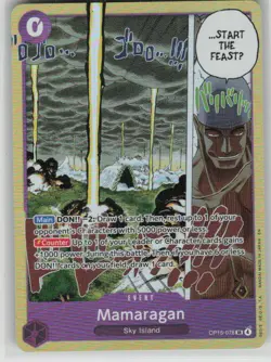 One Piece Mamaragan Foil SR Adventure on Kami's Island OP15-078 NM - Image 1