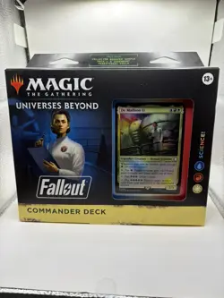 Universes Beyond: Fallout Commander Deck - Science! MTG Brand New Sealed 195166228532 - Image 1