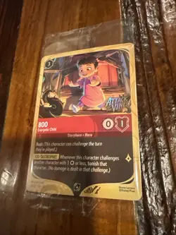 ✨FOIL PROMO Disney Lorcana Boo Energetic Child Prerelease Foil Promo 6/PD1 - Image 2