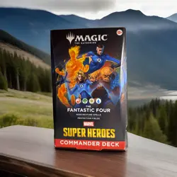 Magic: The Gathering Marvel Super Heroes Fantastic Four Commander Deck 100 Cards - Image 1