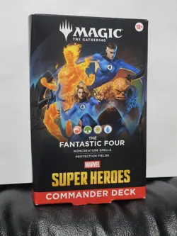 Magic the Gathering: MARVEL Super Heroes Commander Deck! The Fantastic Four! NEW - Image 2