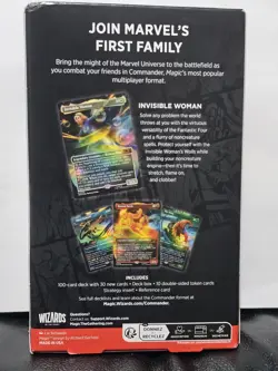 Magic the Gathering: MARVEL Super Heroes Commander Deck! The Fantastic Four! NEW - Image 3