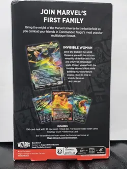 Magic the Gathering: MARVEL Super Heroes Commander Deck! The Fantastic Four! NEW - Image 4