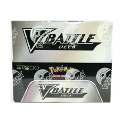 Pokemon V Box V Battle Deck - Lycanroc V / Corviknight V - Display SW (New) - Image 1