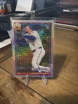 Kazuma Okamoto RC 2026 Topps Series 2 - 1991 Topps Chrome Silver Pack Mojo - Image 1