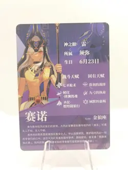 Cyno - Genshin Impact - GS2M02 - KR CCG Holo Foil Card - Image 2