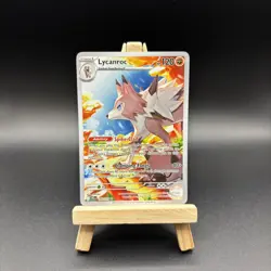 Lycanroc 166/159 Illustration Rare Journey Together Pokemon Card 2025 - Image 1