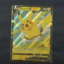 Pikachu V SWSH143 SWSH: Sword & Shield Promo Cards Holo - Image 1