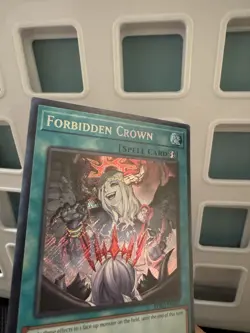 Konami Forbidden Crown BPRO-EN067 1st Ed Secret Rare Foil Spell Card - Image 3