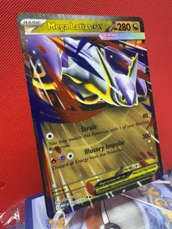 Mega Latios ex 100/132 Mega Evolutions Pokemon Card TCG NM #508 - Image 2