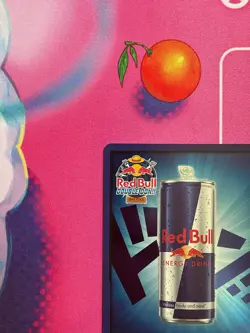 Red Bull Double DON!! Blue Foil Card Promo Card One Piece TCG Tournament - Image 2