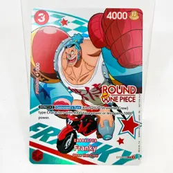 One Piece x Round 1 Collab FRANKY ST21-011 ENGLISH Promo Card - Image 1