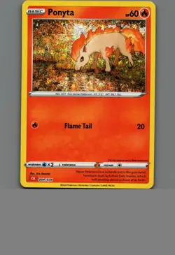 Ponyta Holo Classic Collection Trading Card Game Classic 004/034 NM Ponyta Ponyt - Image 1