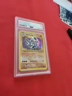 Pokemon: Machamp STAFF PRERELEASE PROMO #59/108 Holo Rare Evolutions 2016 -PSA 7 - Image 5