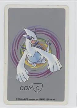 Quilava (7 of Clubs) Silver Lugia Back Game Freak/Nintendo Poker Playing Cards - Image 2