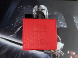 Star Wars Unlimited Card Game Deck Pod Red. Never Used. - Image 2