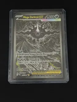 Mega Darkrai EX 116/084 Secret Rare Full Art Holo Pokemon TCG Card 2016 - Image 2