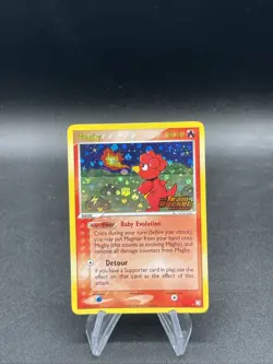 Pokemon TCG Magby 24/109 Team Rocket Returns Reverse Holo Rare 50HP Eng - Image 1