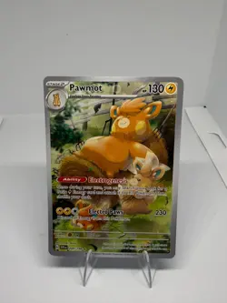 Pokemon Pawmot 209/198 Scarlet & Violet Illustration Rare Holo NM - Image 1