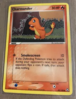 POKEMON CHARMANDER 48/108 COMMON POWER KEEPERS LP CARD - Image 1