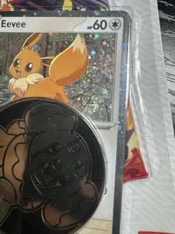 Pokemon Destined Rivals Eevee Checklane Blister 2 SWIRLS 💫💫 Factory Sealed - Image 3