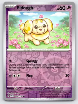 POKEMON FIDOUGH SCARLET & VIOLET 098/198 REVERSE HOLO COMMON NM A1868 FREE S&H - Image 1