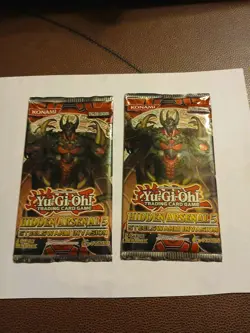 LOT OF 2 YuGiOh Hidden Arsenal 5 Steelswarm Invasion Sealed Packs 1ST EDITION - Image 1