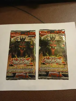 LOT OF 2 YuGiOh Hidden Arsenal 5 Steelswarm Invasion Sealed Packs 1ST EDITION - Image 2