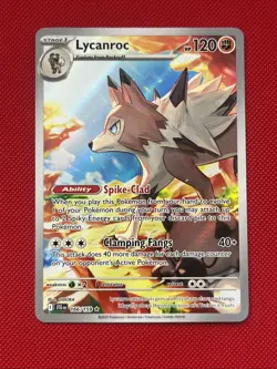 Lycanroc 166/159 | Journey Together Illustration Rare | English Pokemon TCG NM - Image 1