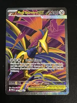 Mega Skarmory ex 106/088 Pokemon Perfect Order Ultra Rare Full Art Holo NM - Image 1