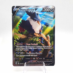 Pokemon Honchkrow V Alt Art UR Holo 162/172 SWSH09 Brilliant Stars Eng - Image 1