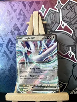 Lugia EX 017/034 Classic Collection Pokemon Trading Card regular size - Image 1
