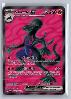 Salazzle ex 101/088 Ultra Rare Perfect Order Pokemon Holo Near Mint - Image 1