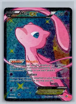 Mew EX RC24/RC25 Holo Legendary Treasures: Radiant Collection Pokemon LP - Image 1